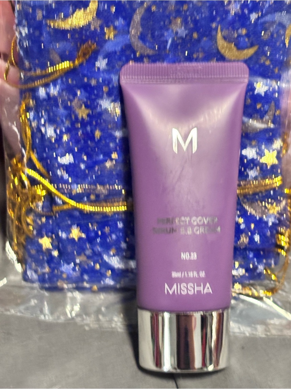 Nw! Missha M Perfect Cover BB Cream No.23 - Purple Tube